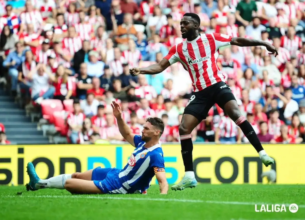 Iñaki Williams, listo para el derbi contra la Real Sociedad