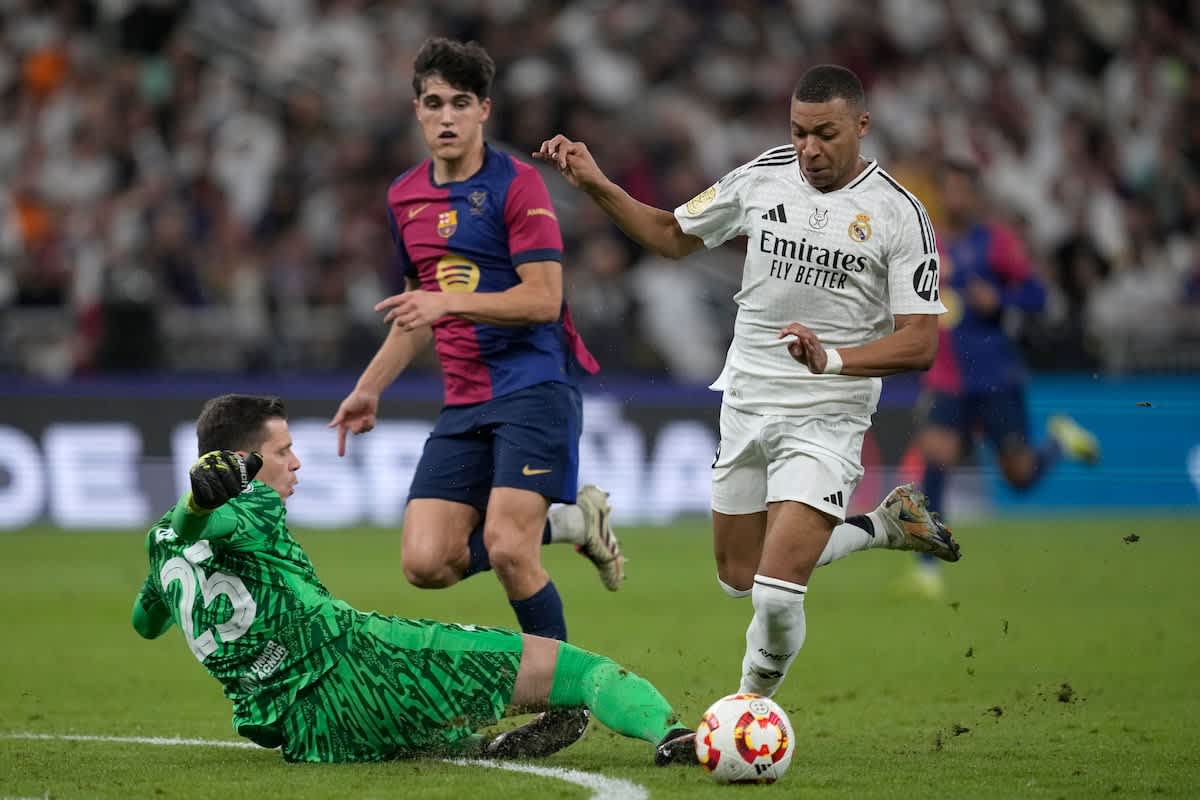 Szczęsny y su encuentro con Mbappé entierran el debate sobre la portería en el Barça