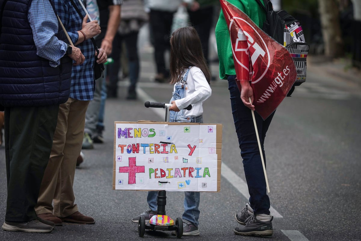 Casi dos millones de niños están sin pediatra de Atención Primaria en España