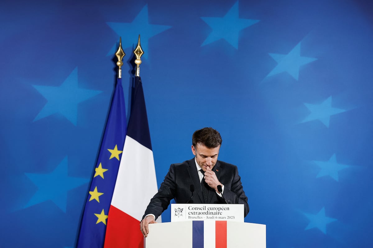 Macron se mira en el espejo de De Gaulle al ofrecerse como paraguas nuclear de la UE