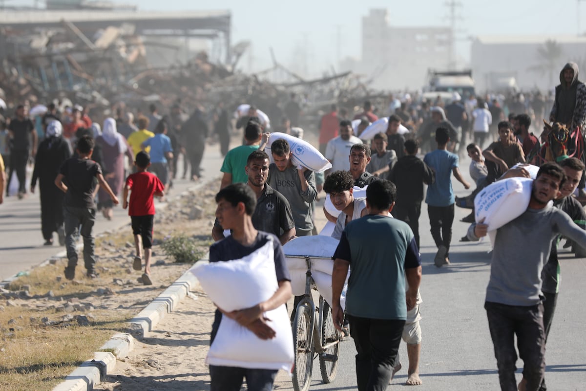 El caos marca las dos primeras jornadas de reparto de ayuda en Gaza a manos de una fundación privada al margen de la ONU