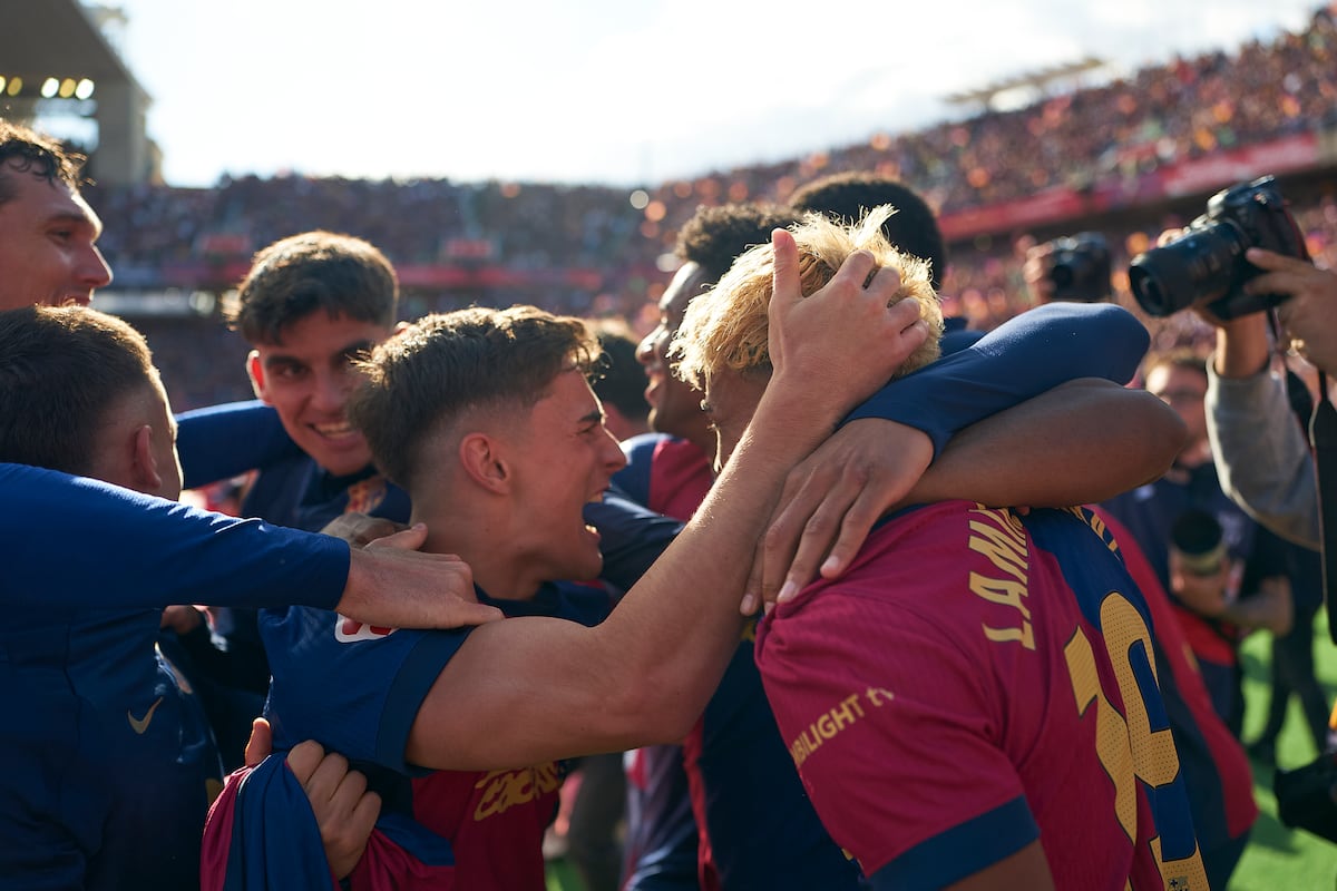 El Barcelona busca la corona de España