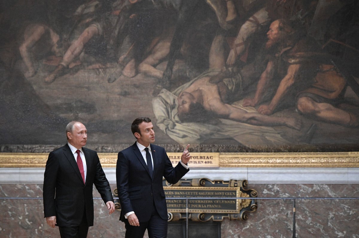 Macron habla con Putin por primera vez en tres años para tratar los temas de Ucrania e Irán
