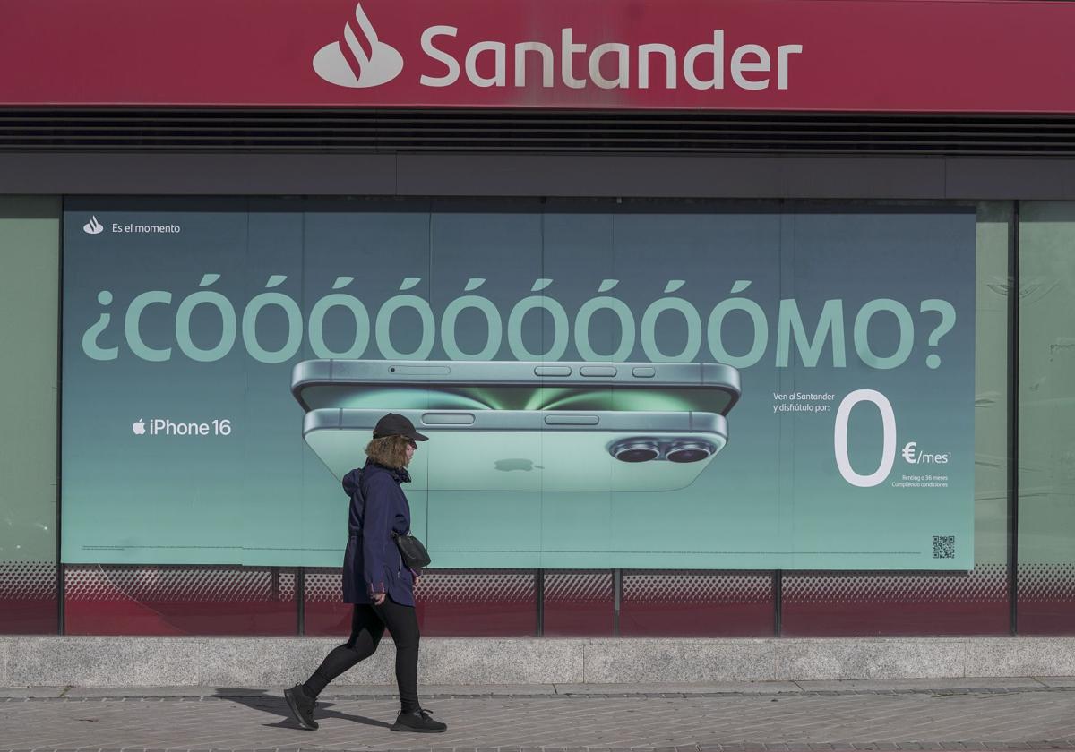 ¿Por qué cae Santander en Bolsa pese a pulverizar resultados?
