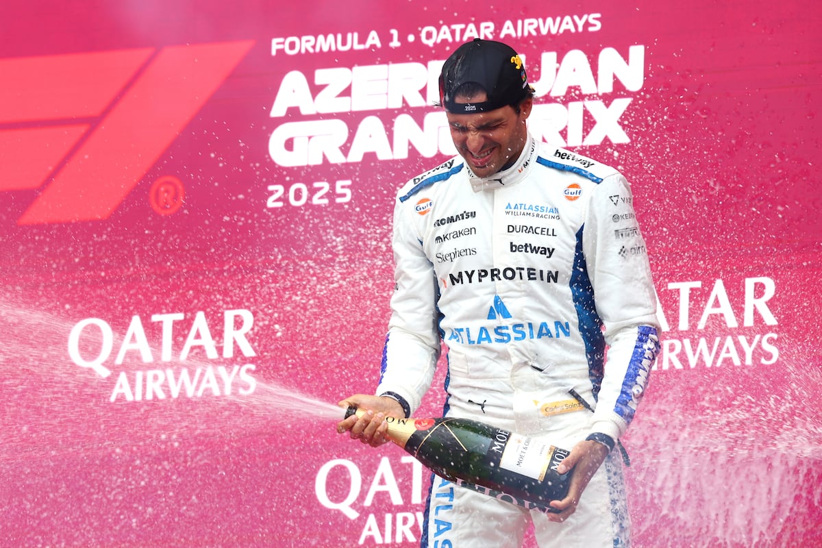 Carlos Sainz logra el podio de su vida