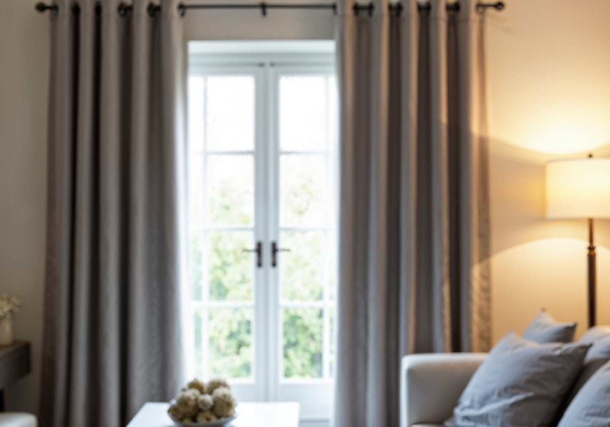 Aislamiento térmico y diseño contemporáneo para tu hogar con estas cortinas de salón