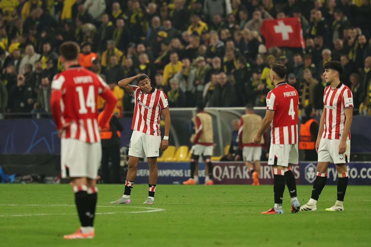 Al Athletic no le alcanza con la segunda parte y cae en Dortmund