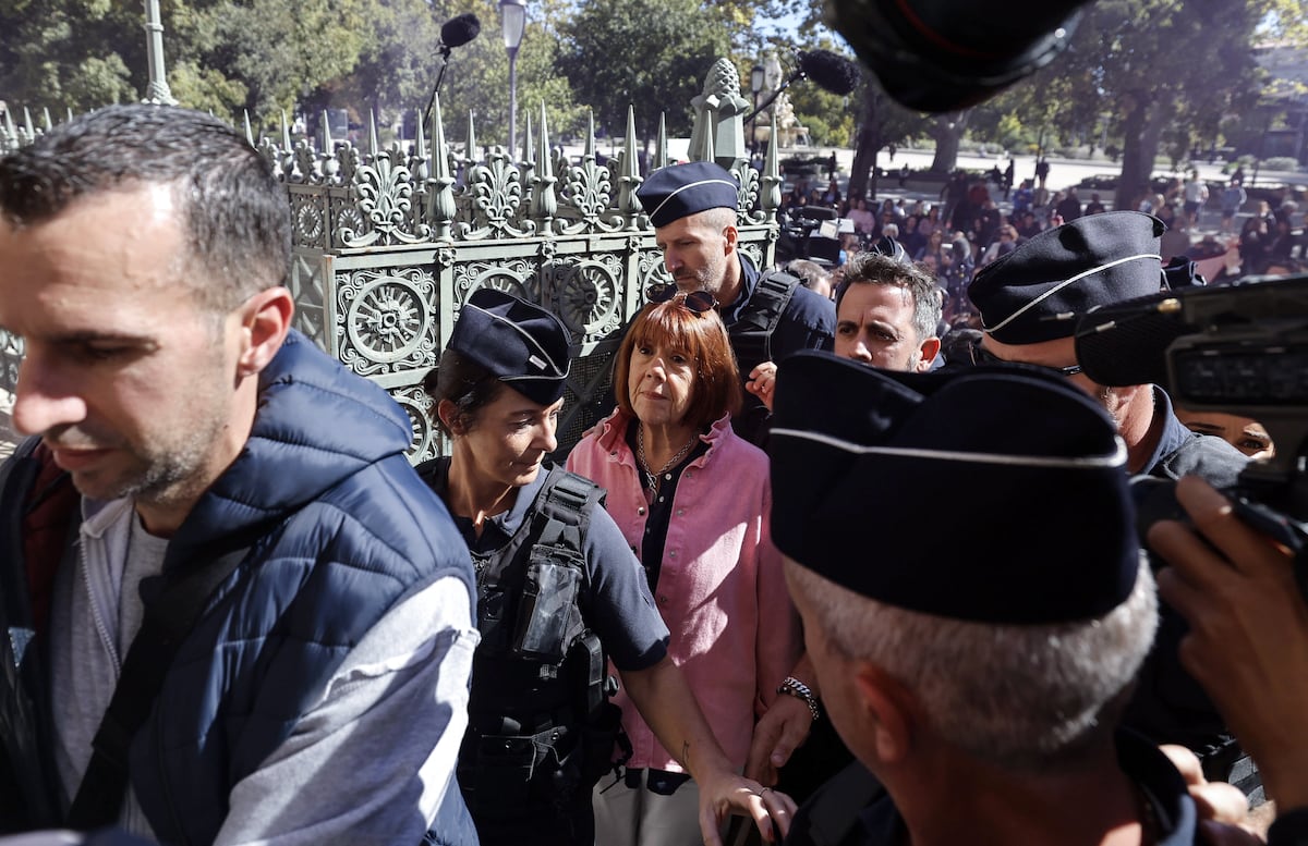 Ovación a Gisèle Pelicot en la apertura del juicio por el recurso de uno de sus 51 violadores