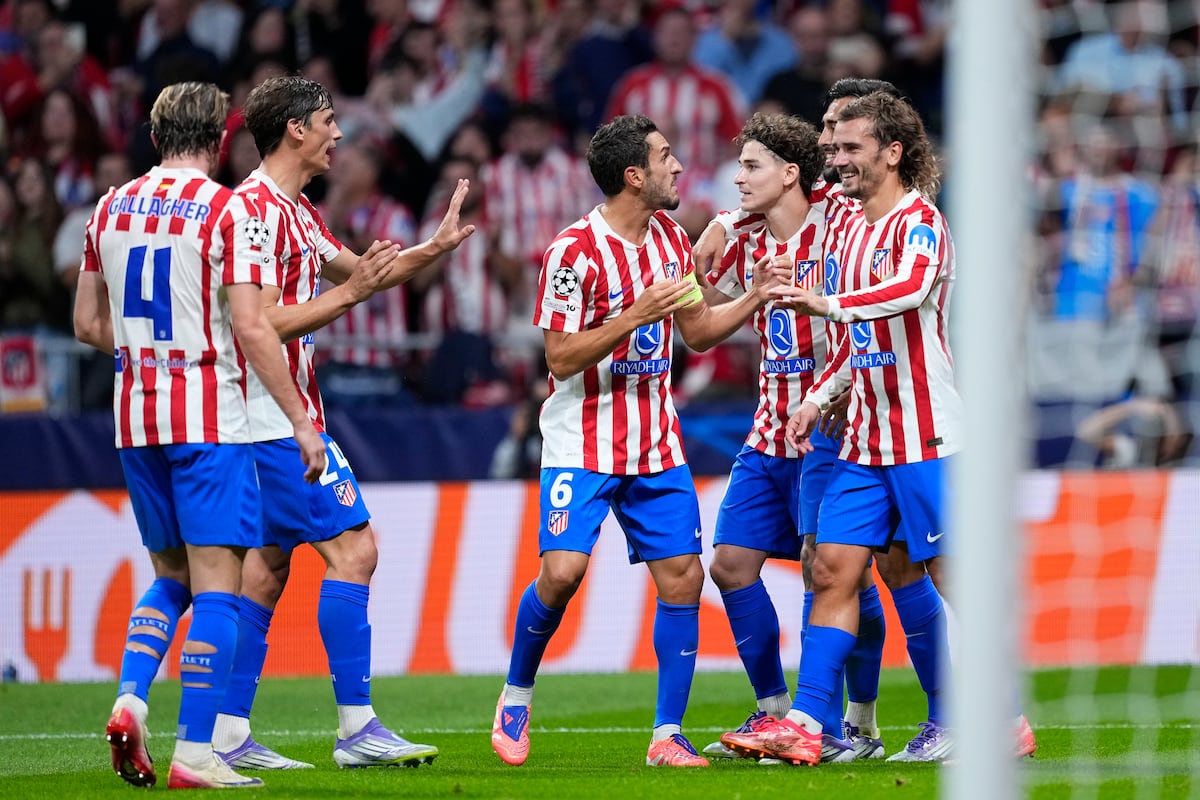 El Atlético sigue de fiesta y en modo rodillo alemán para golear al Eintracht
