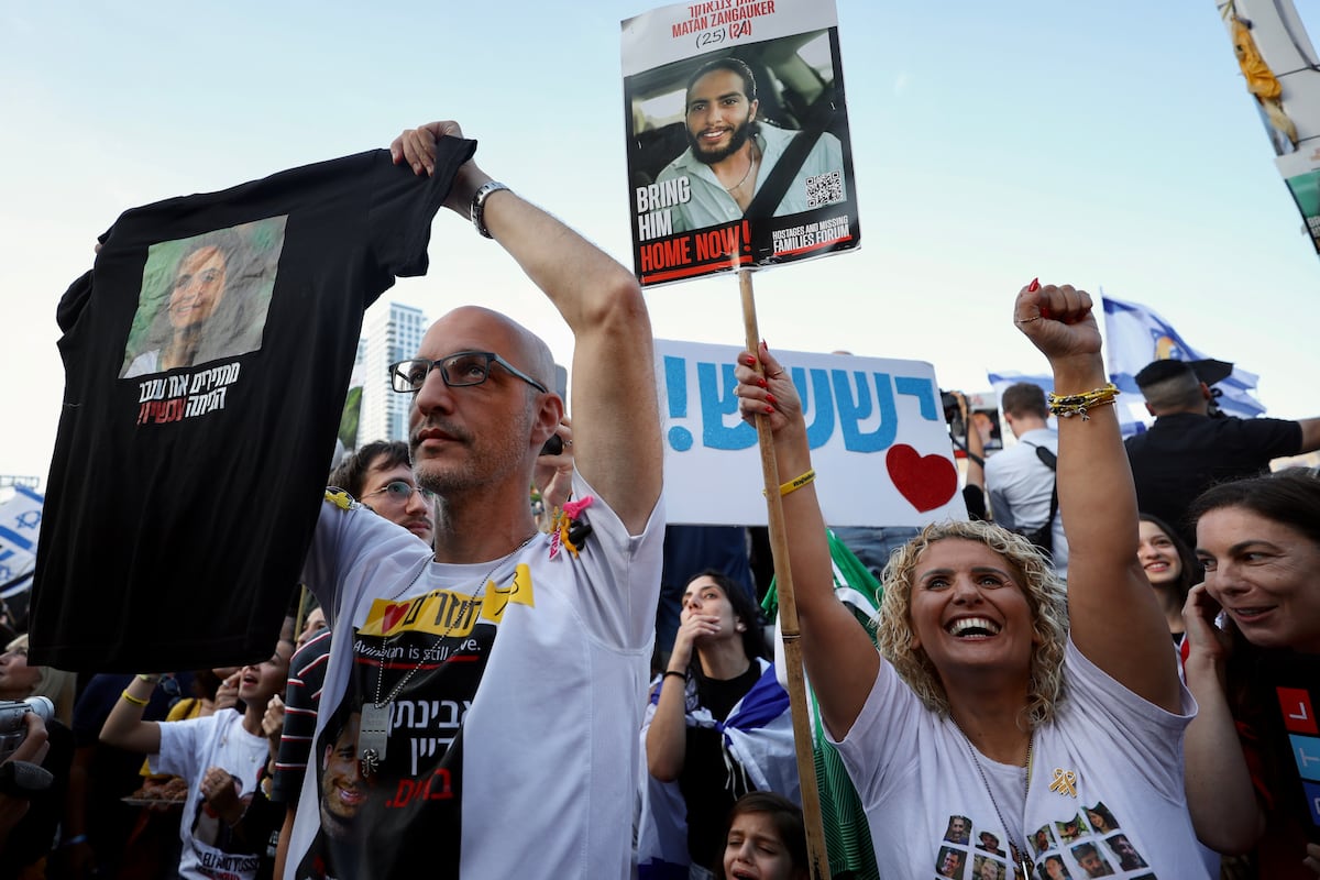Israel cierra un periodo negro de su historia con el retorno de sus cautivos: “Por fin podremos respirar”