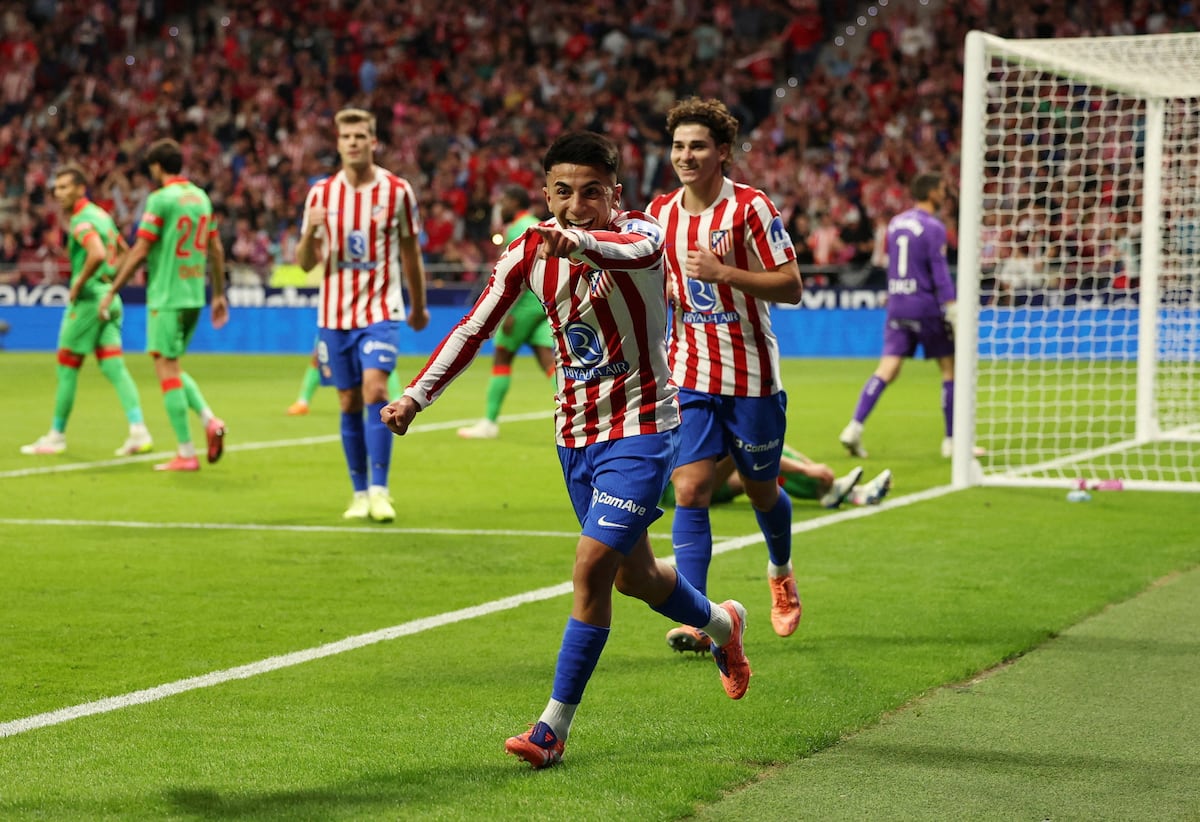 Giuliano rompe, Almada marca y Oblak revive en la victoria por la mínima del Atlético ante Osasuna