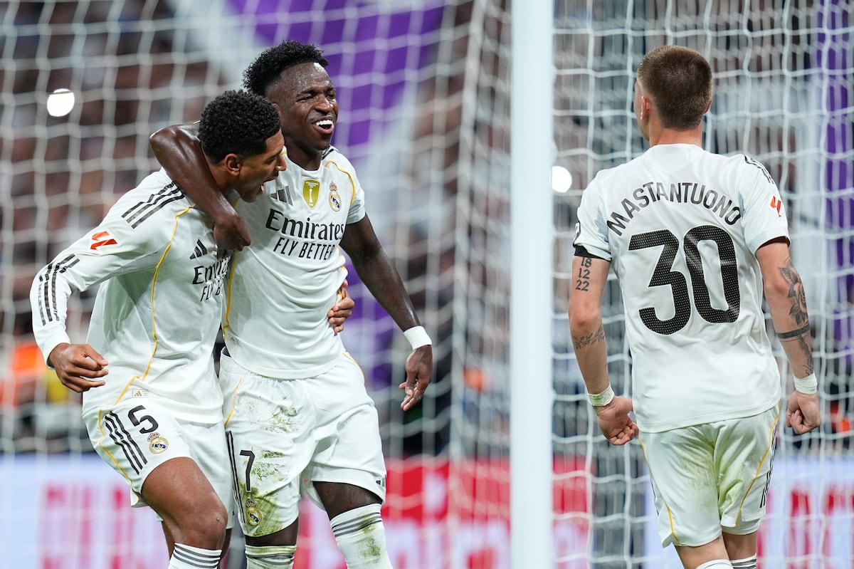 Vinicius se afina con goles