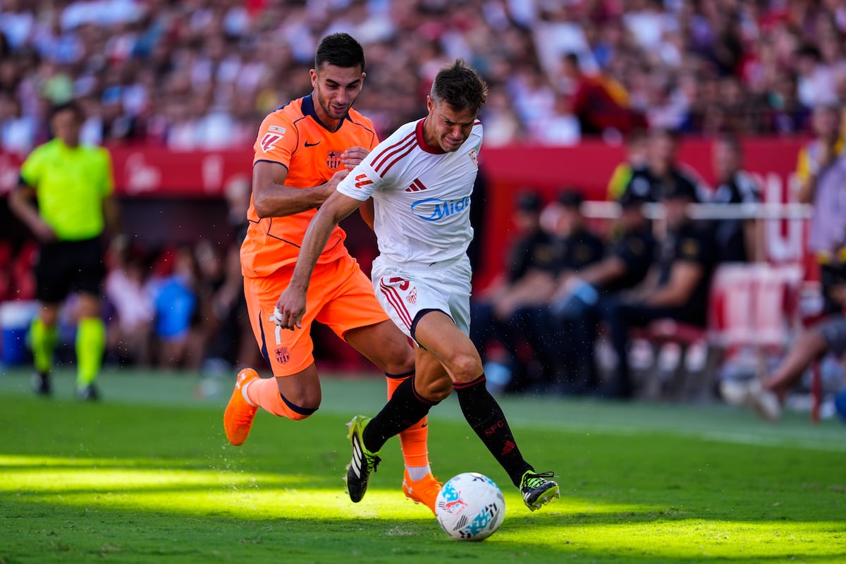 El Sevilla abrasa al peor Barça