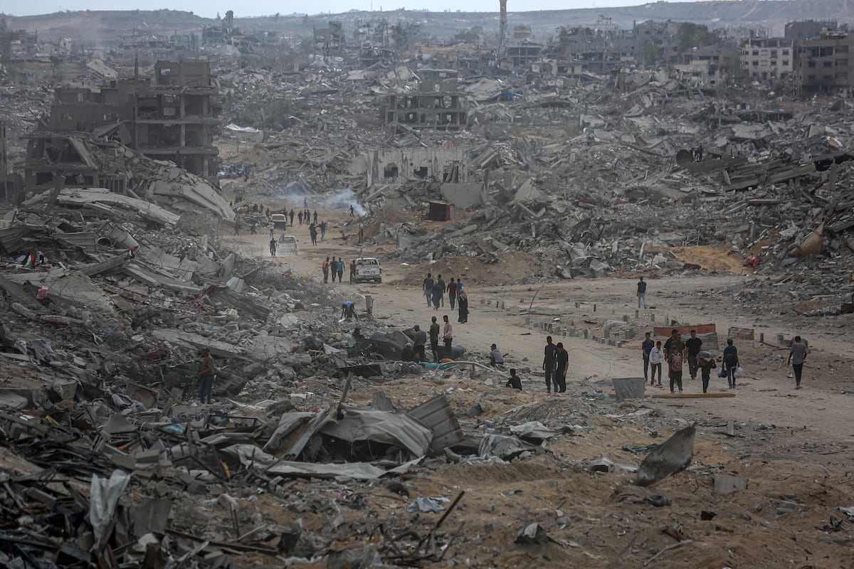 Los gazatíes miran al futuro y al plan de Trump con pesimismo: “Las cosas volverán a ser como antes o incluso peor”