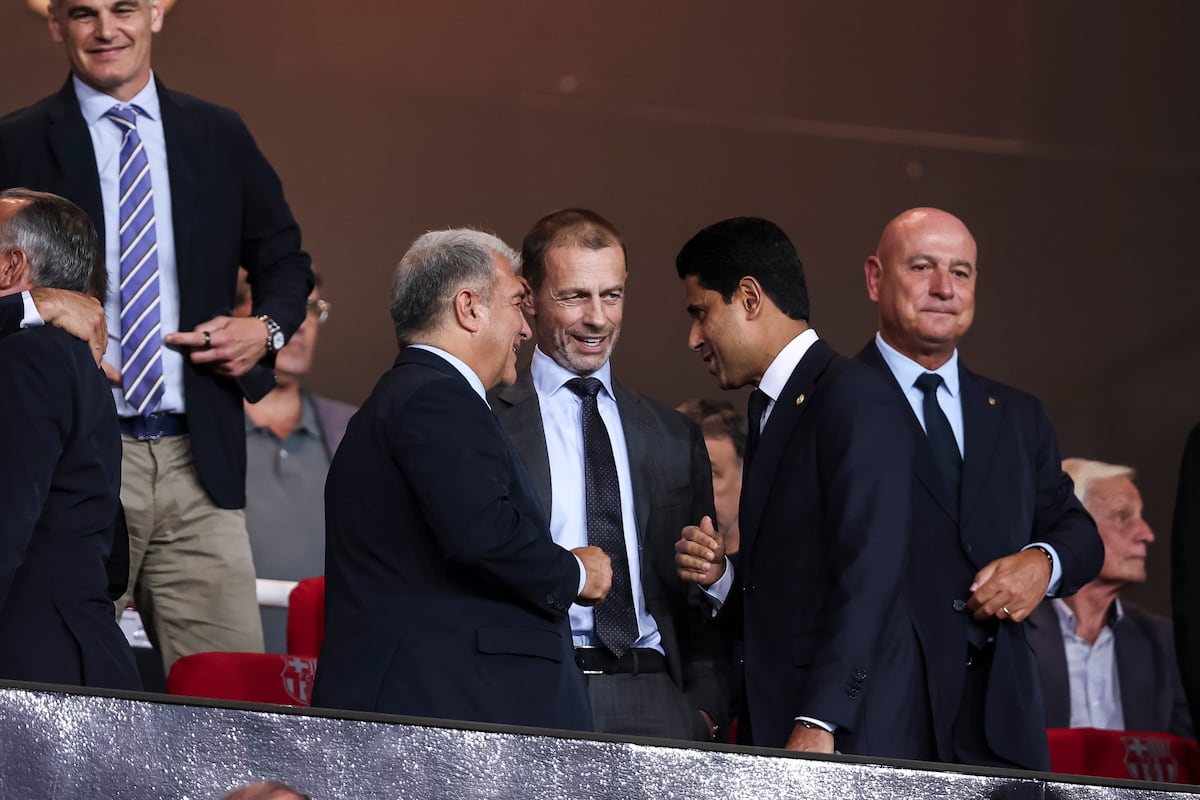 Joan Laporta se aleja de la Superliga: “Queremos que haya un acuerdo y volvamos a la UEFA”