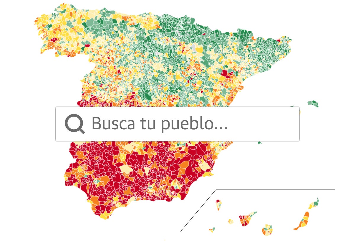 La riqueza rompe a España en dos y se amplía la brecha entre el norte y el sur