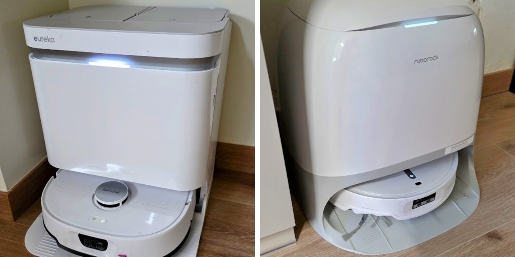 Eureka J15 Max Ultra vs Roborock Q Revo Curv 2 Pro: ¿cuál es el mejor robot aspirador?
