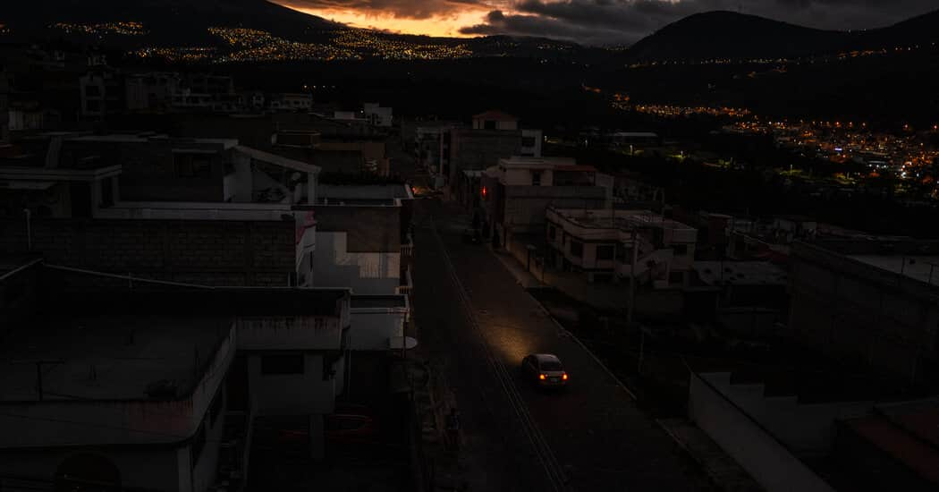 Hydropower Was Ecuador’s Answer to Climate Change. Until the Drought Hit.