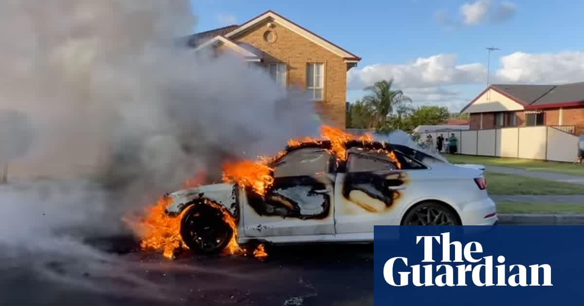 Sydney shooting: alleged getaway driver charged after man shot dead in Canley Heights and car found burning