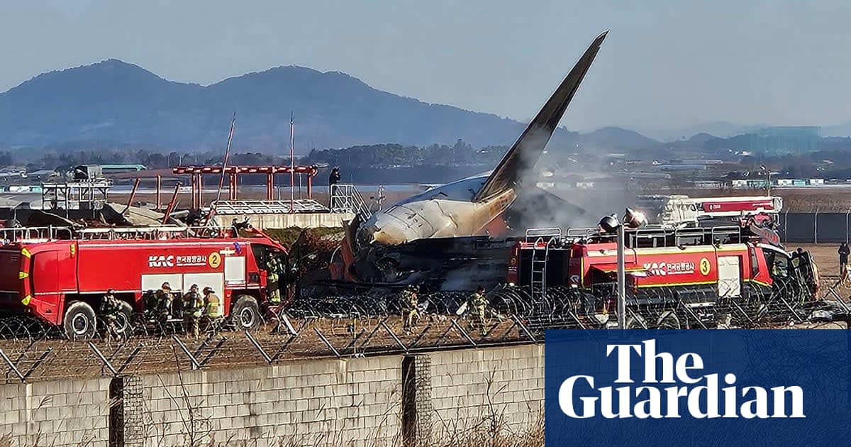 Jeju Air crash: all but two presumed dead in South Korea’s worst domestic civil aviation disaster