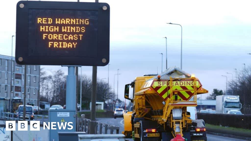 Stay at home warnings as risk-to-life storm to batter UK