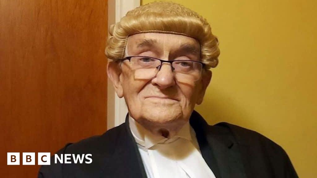 Britain’s ‘oldest’ barrister still loves job at 90