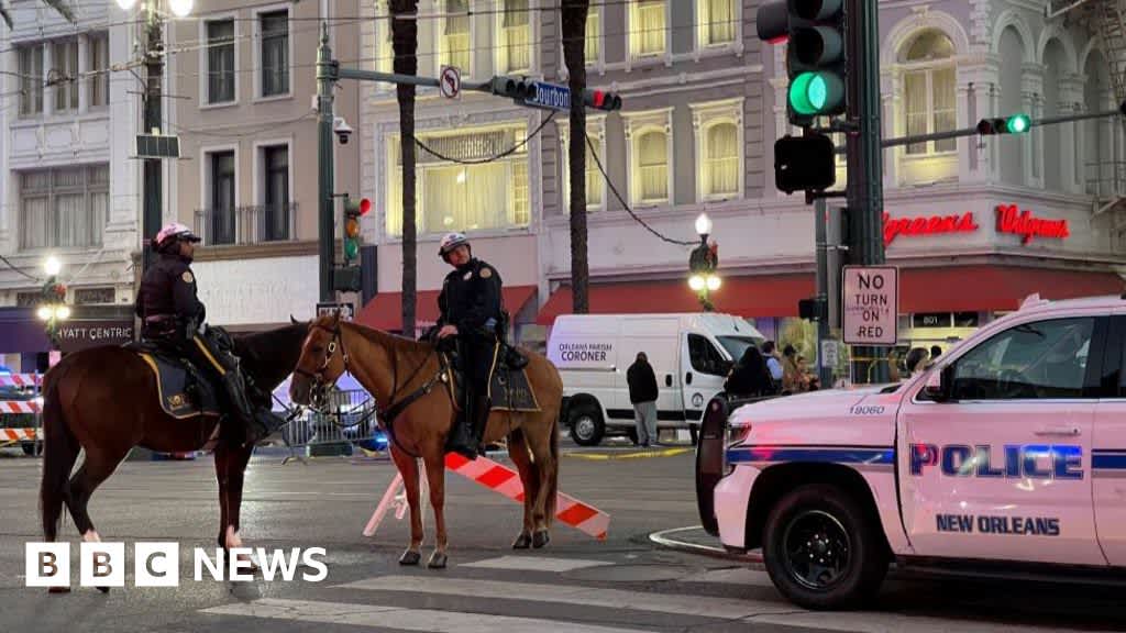 Within seconds, celebrations turn to mayhem and tragedy in New Orleans