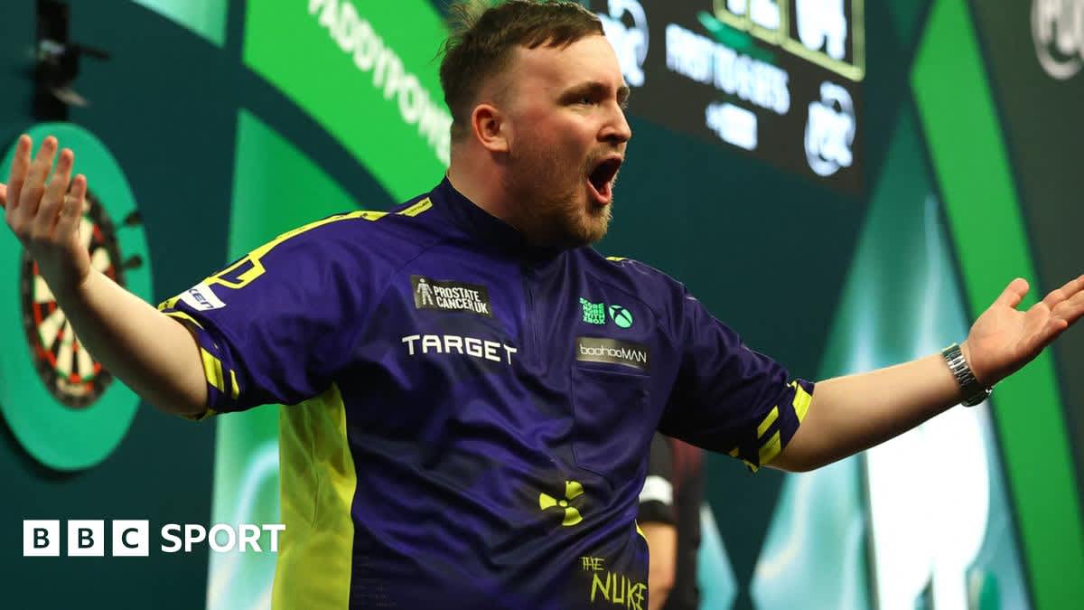 Littler thrashes Bunting to set up Van Gerwen final