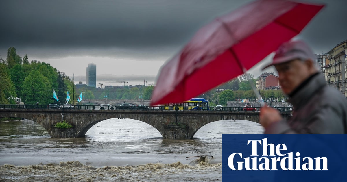 Weather tracker: thunderstorms lash Italy in aftermath of Storm Hans