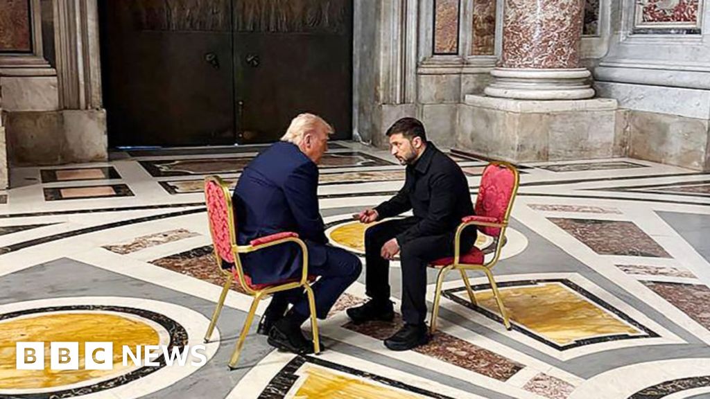 Zelensky and Trump hold ‘very productive’ talks at Vatican