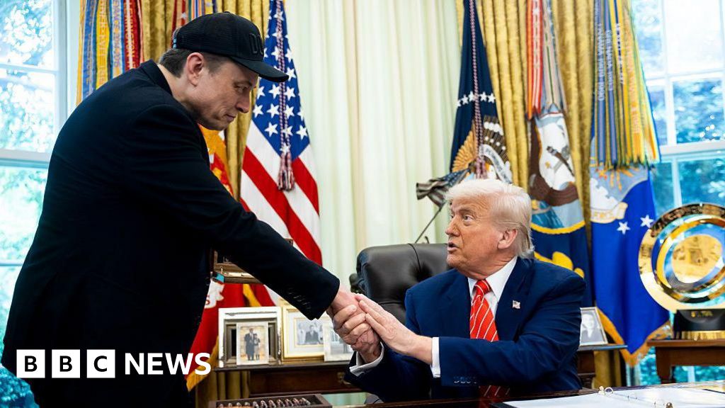 In Oval Office farewell, Trump says Elon Musk is ‘not really leaving’