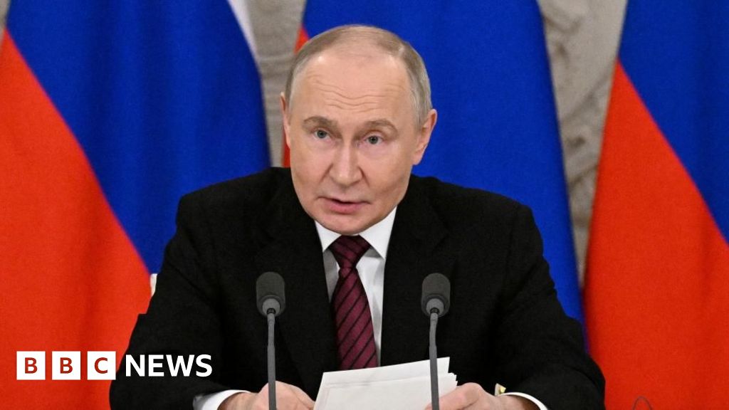 Putin says Russia and Ukraine should meet to negotiate ‘lasting peace’