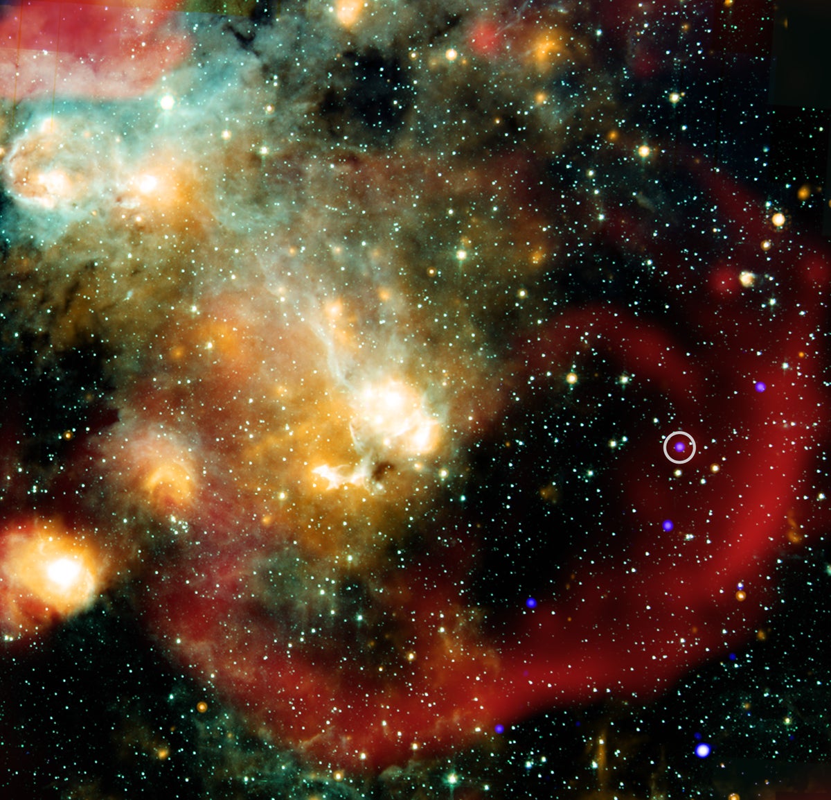 Astronomers Discover Mysterious Object Bursting with X-Rays