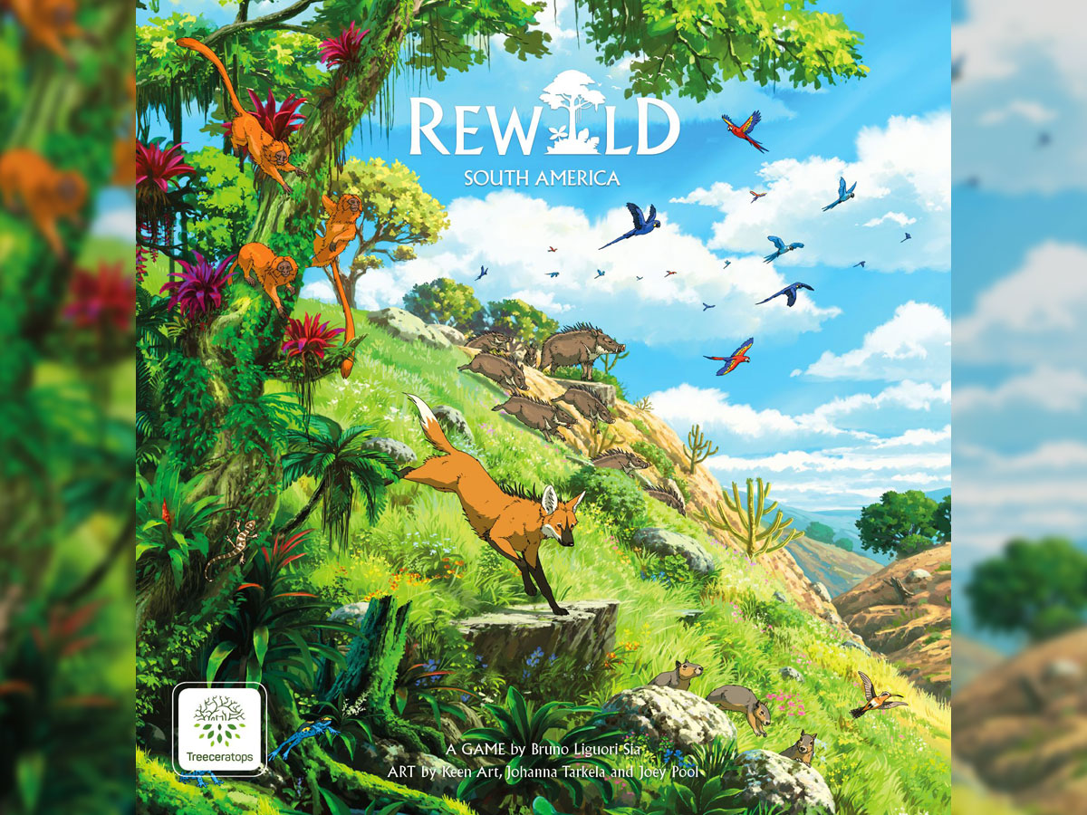 Kickstarter Tabletop Alert: ‘Rewild: South America’