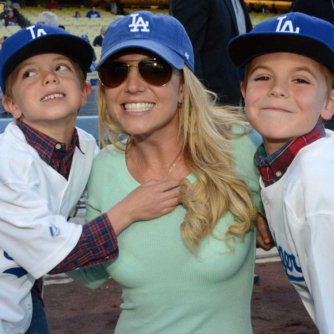 See Britney Spears’ Sons in Rare Pic With Jamie Lynn Spears’ Daughter