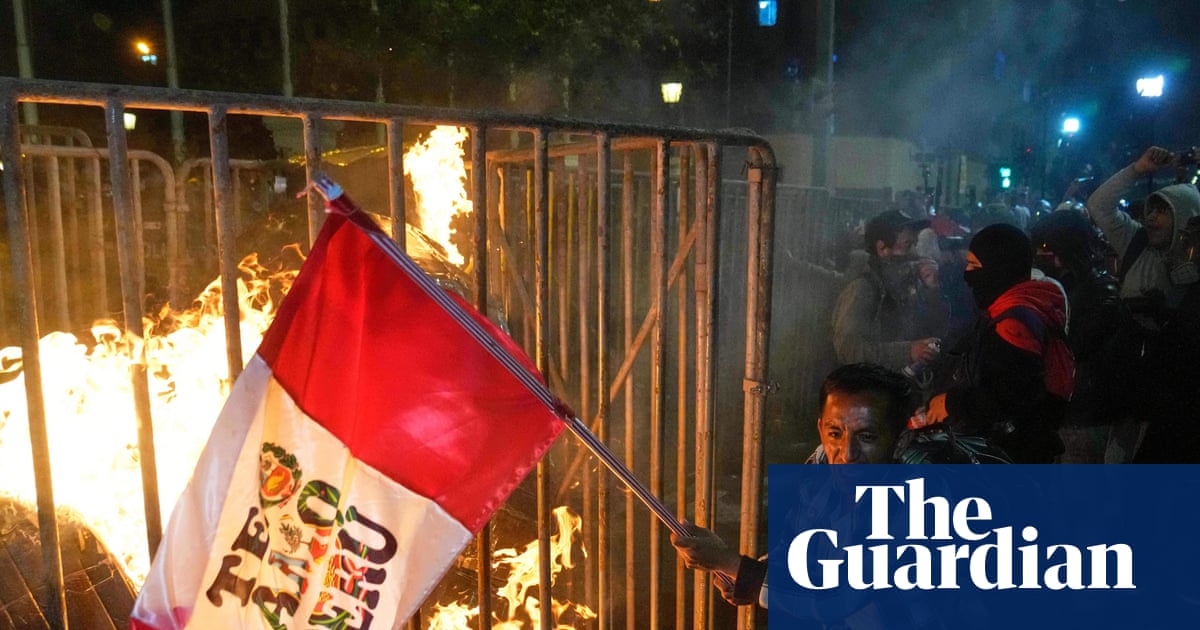 Peru to declare state of emergency after protests against new president leave one dead and dozens injured