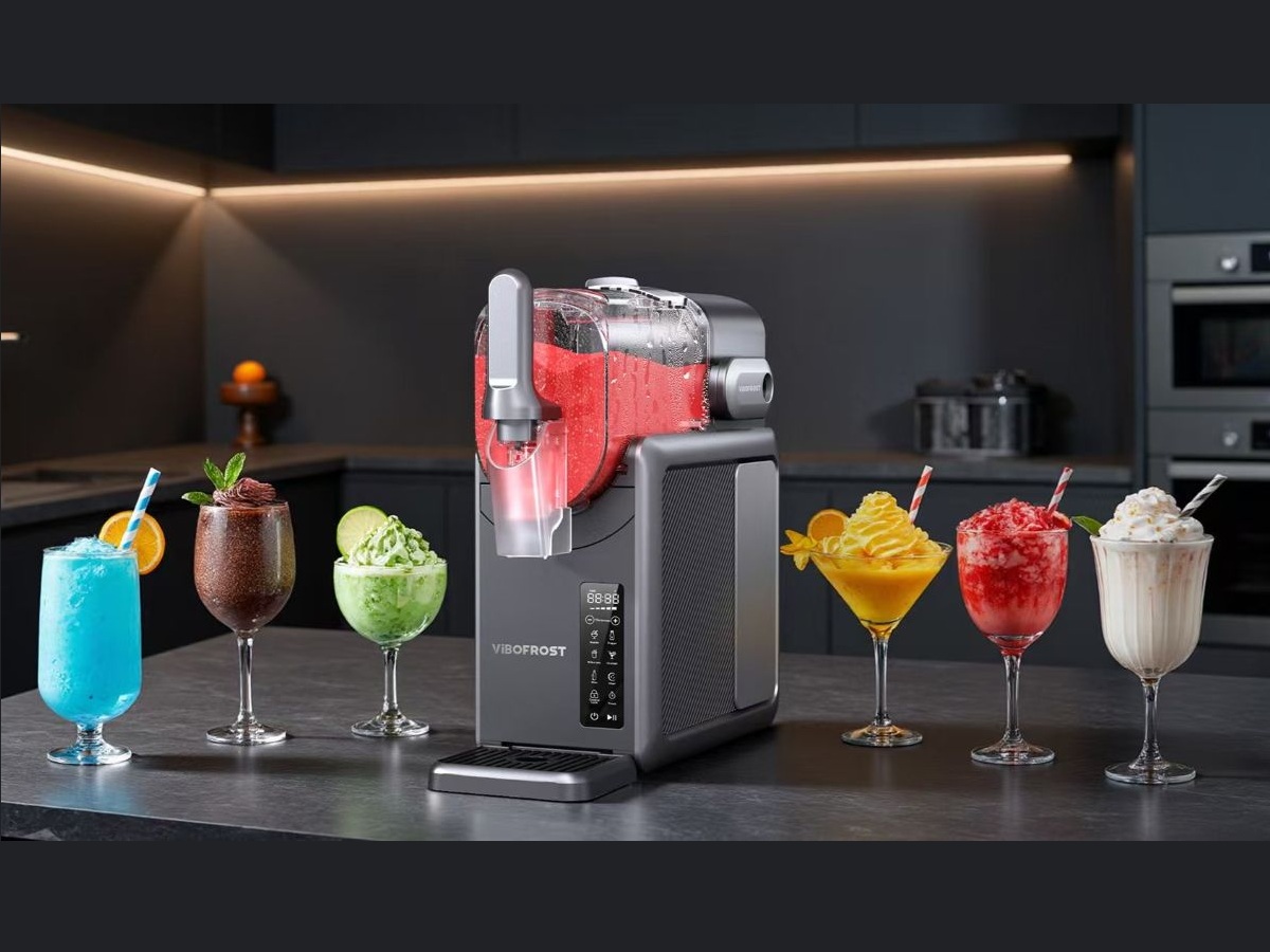 The Vibrofrost VFS001 is a Slushie Machine for the Entire Family