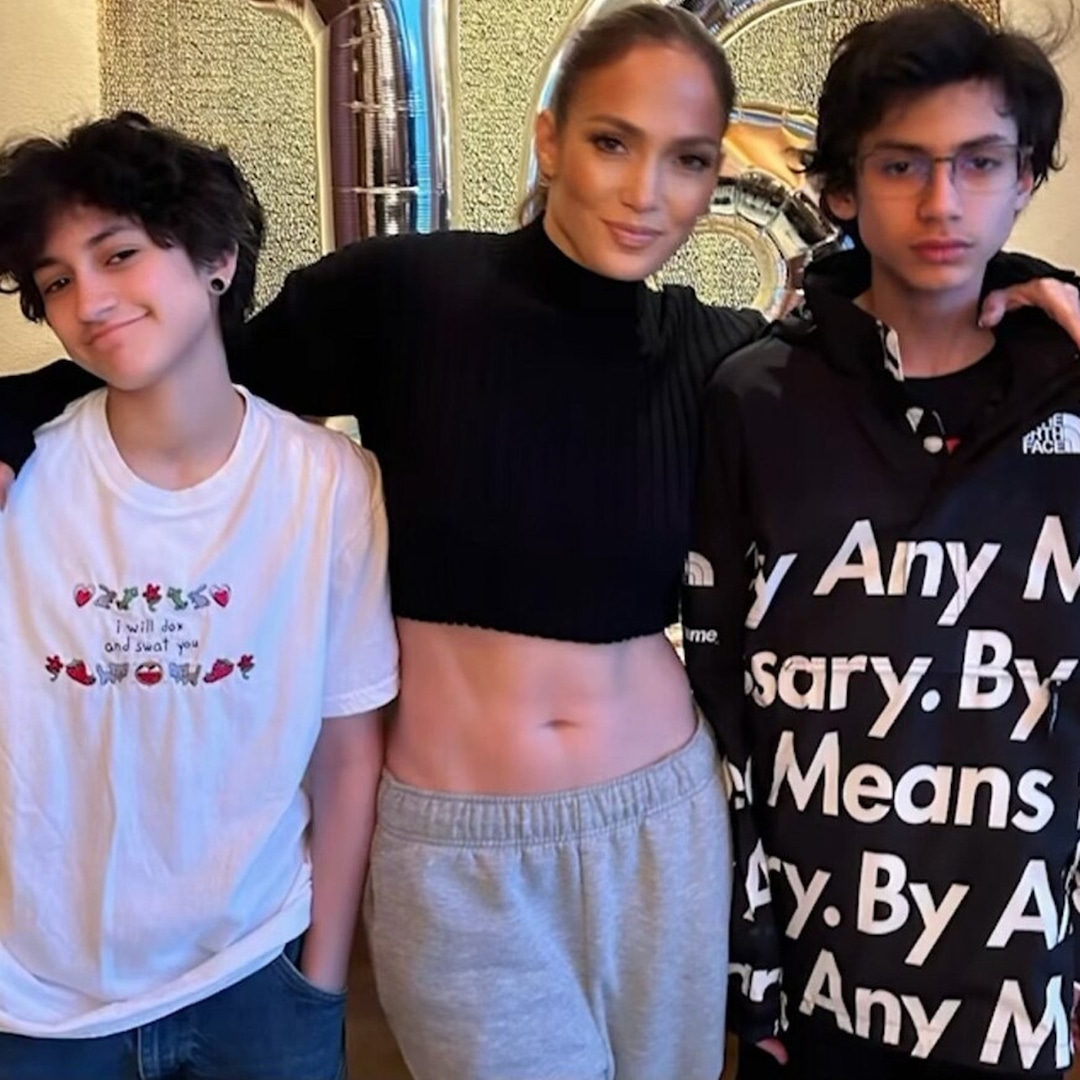 Jennifer Lopez’s Twins Max and Emme Make Rare Red Carpet Appearance